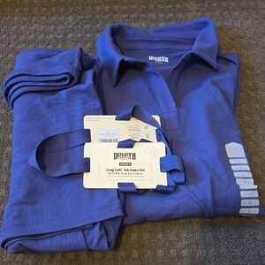 Duluth Trading Co Women's Blue Sleep Set